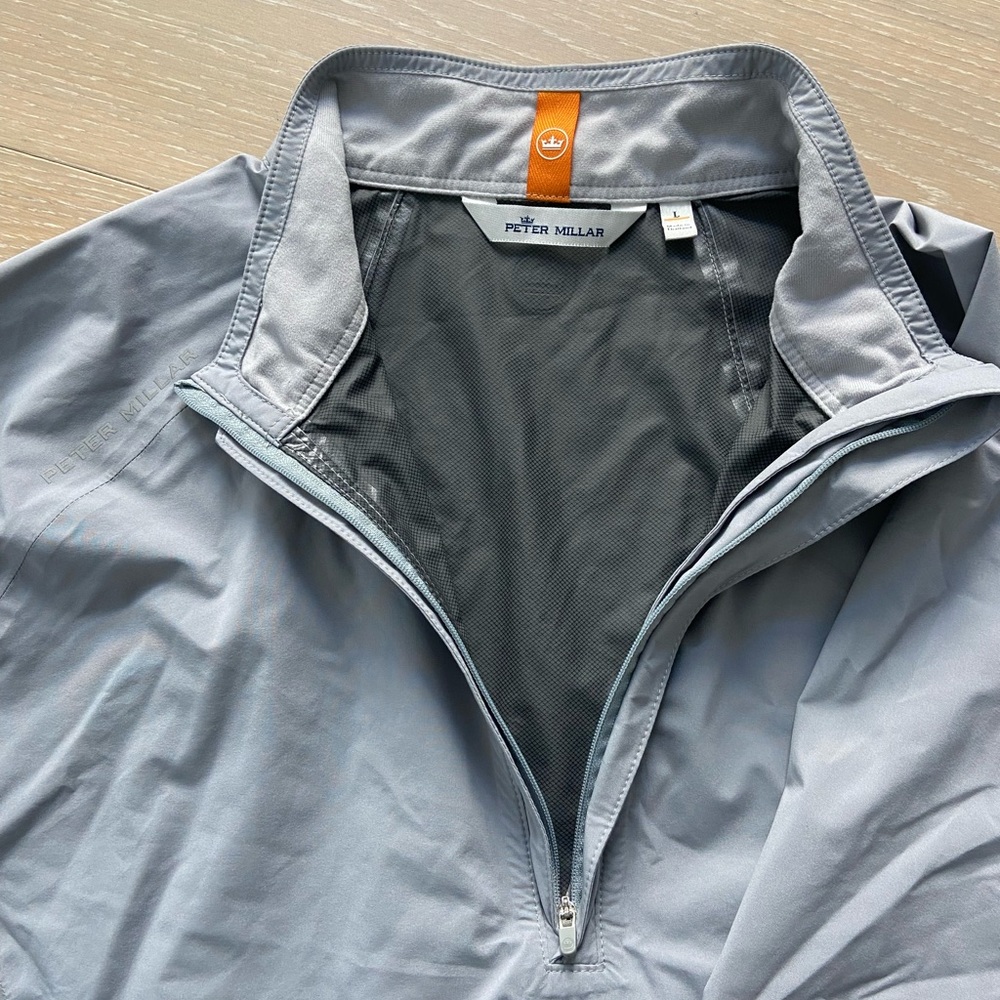 Men’s Large Peter Millar golf quarter zip - windbreaker